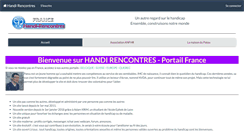 Desktop Screenshot of handi-rencontres.fr