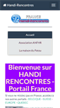 Mobile Screenshot of handi-rencontres.fr